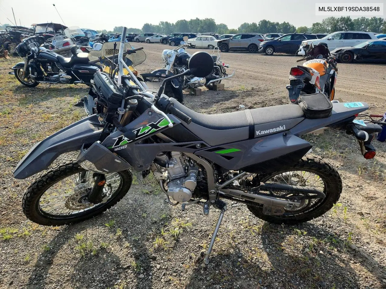 2025 Kawasaki Klx300 F VIN: ML5LXBF19SDA38548 Lot: 61311866