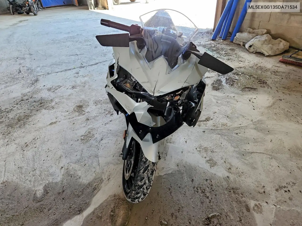 2025 Kawasaki Ex500 VIN: ML5EXGG13SDA71534 Lot: 61737806