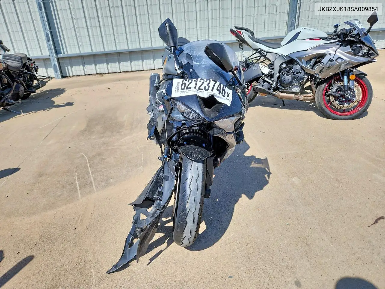 2025 Kawasaki Zx636 K VIN: JKBZXJK18SA009854 Lot: 62123746