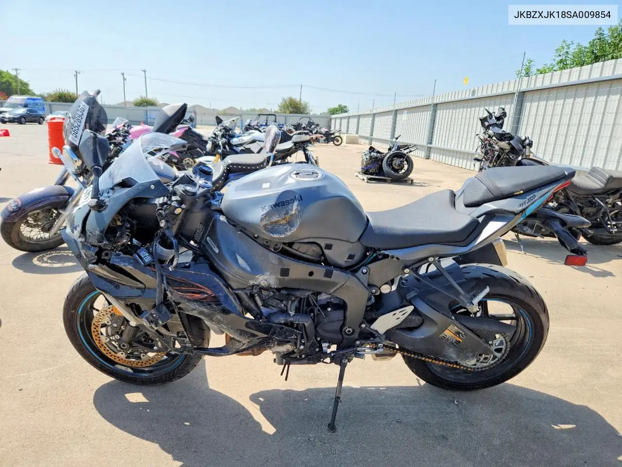2025 Kawasaki Zx636 K VIN: JKBZXJK18SA009854 Lot: 62123746