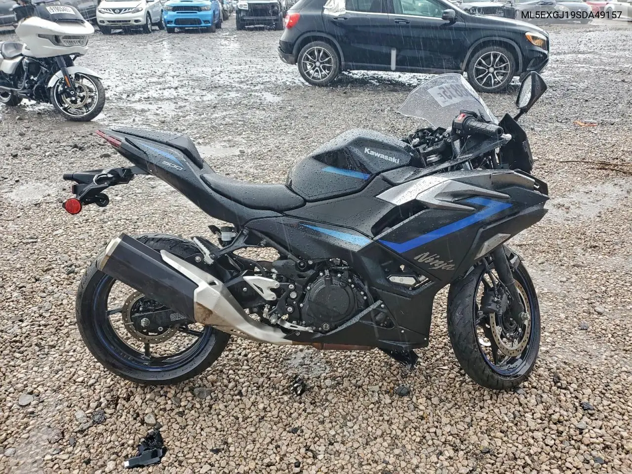 2025 Kawasaki Ex500 A VIN: ML5EXGJ19SDA49157 Lot: 94503815