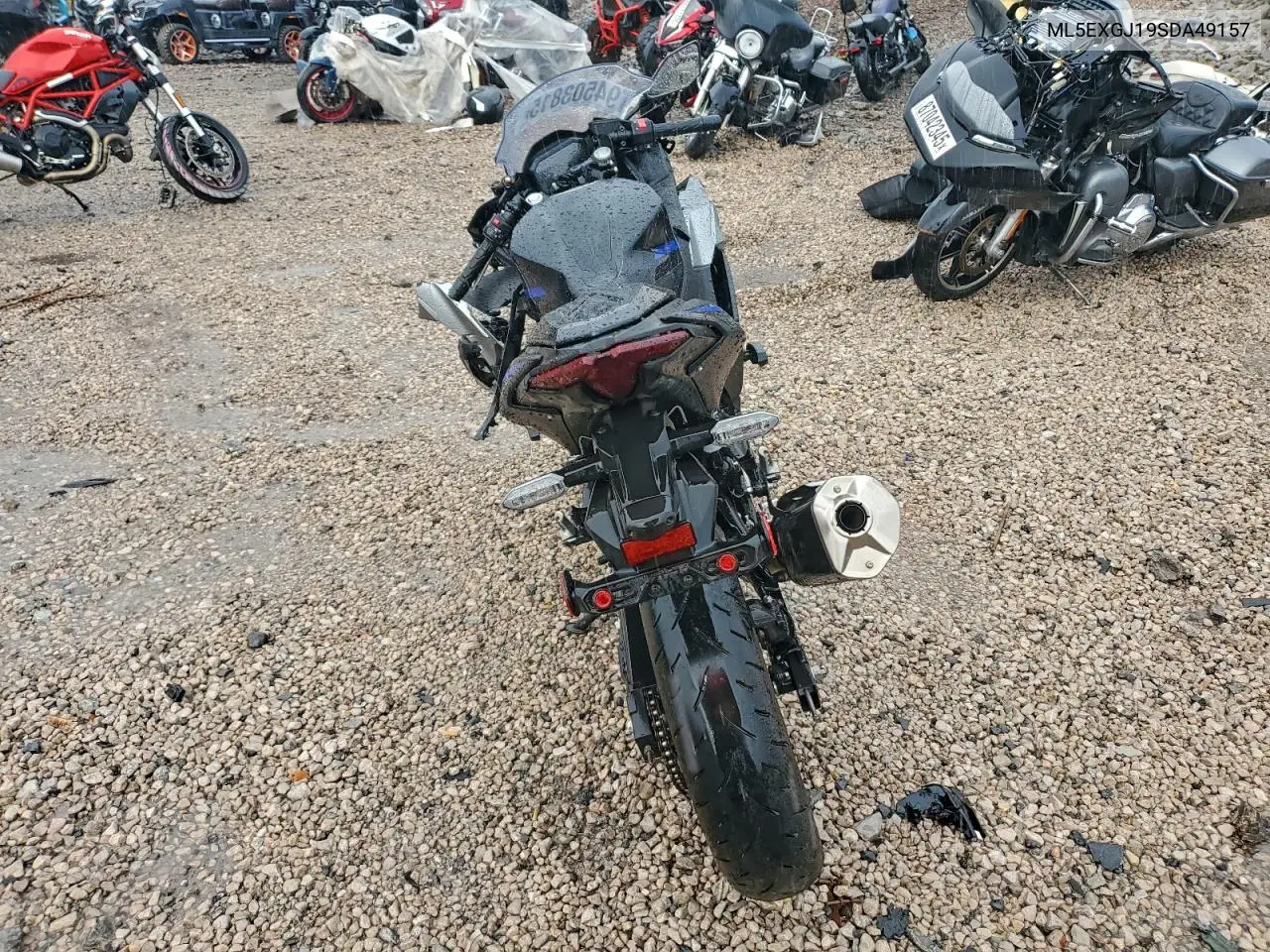2025 Kawasaki Ex500 A VIN: ML5EXGJ19SDA49157 Lot: 94503815