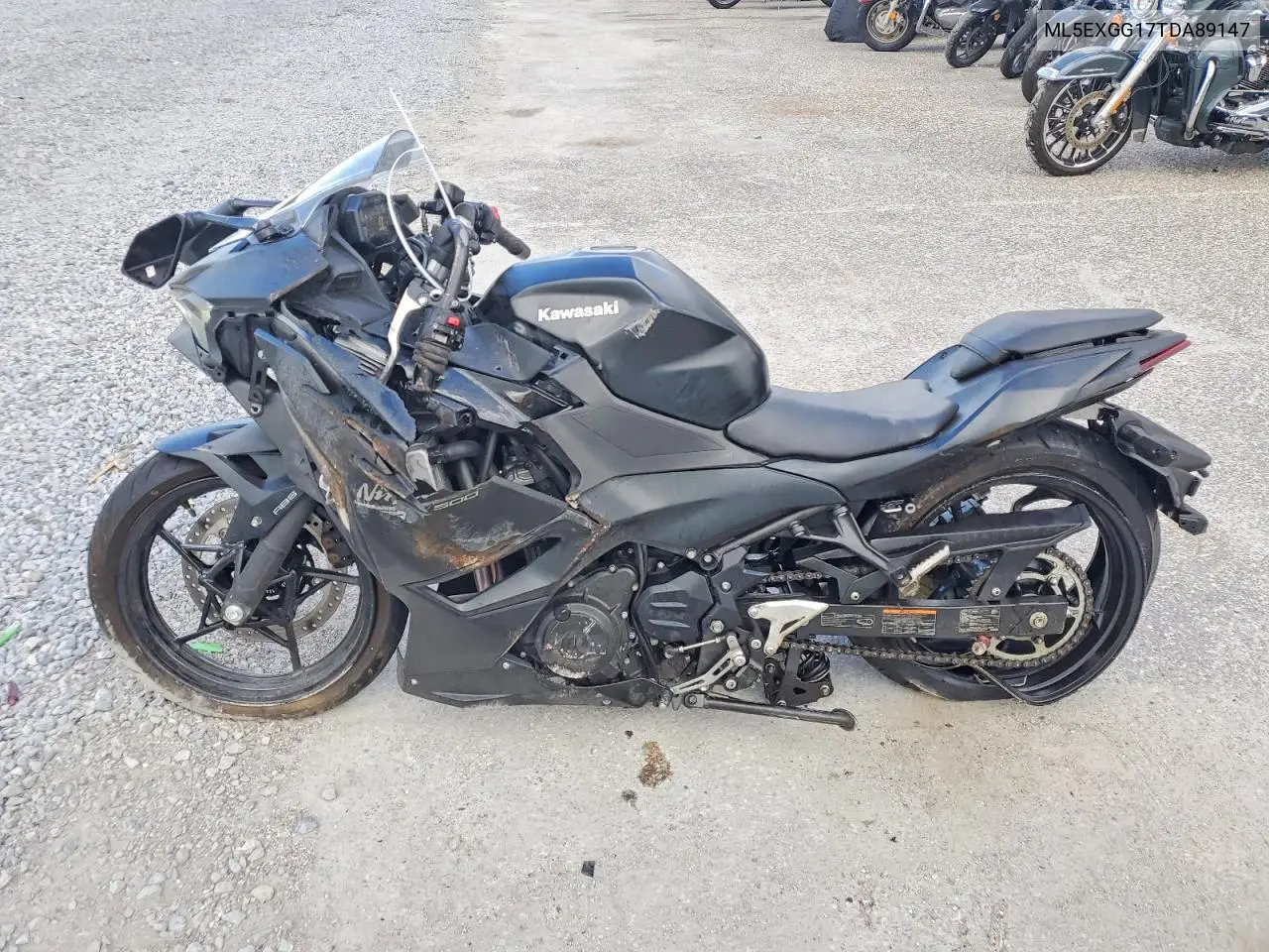 2026 Kawasaki Ex500 VIN: ML5EXGG17TDA89147 Lot: 48674596
