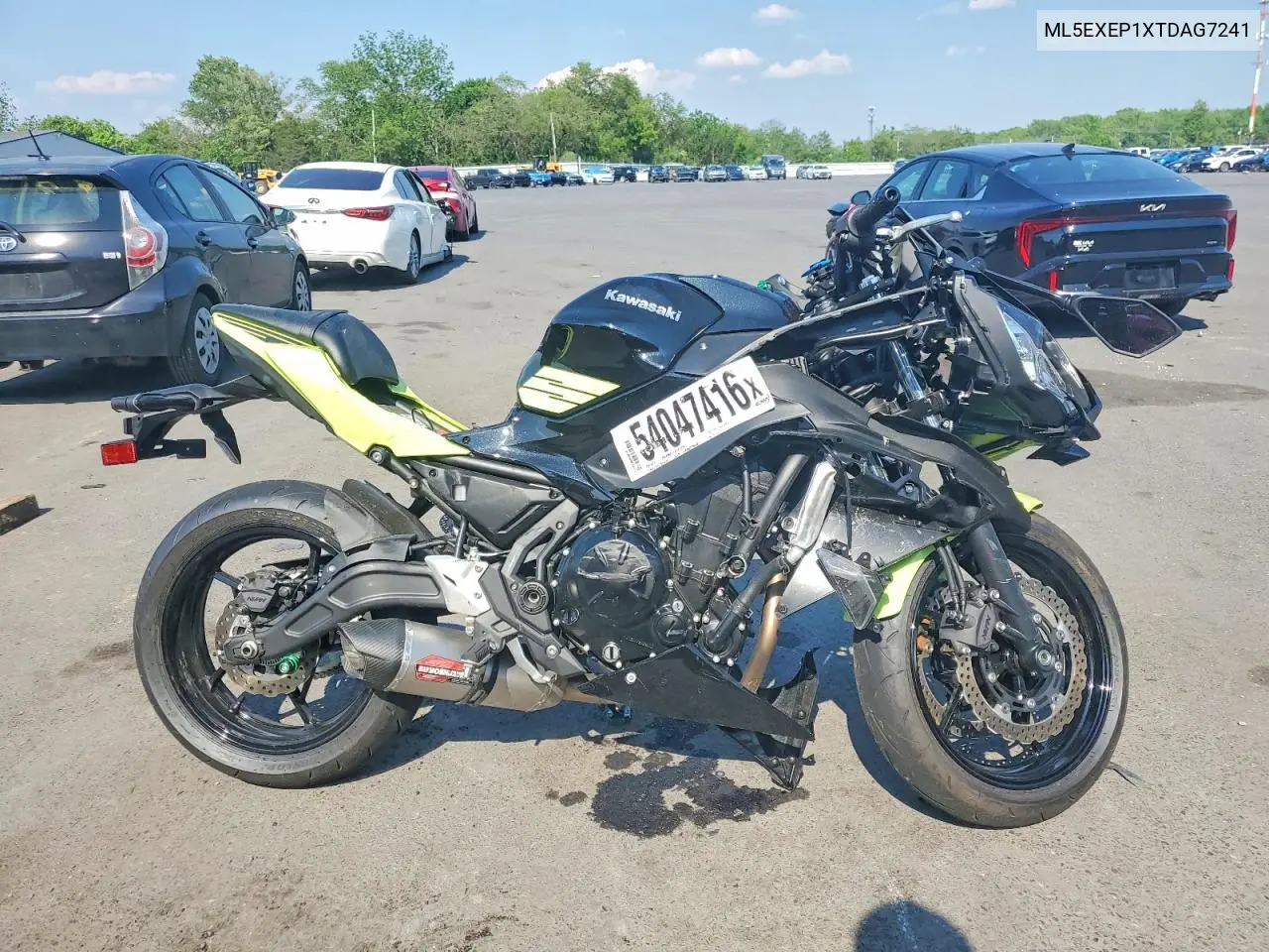 2026 Kawasaki Ninja 650 VIN: ML5EXEP1XTDAG7241 Lot: 54047416