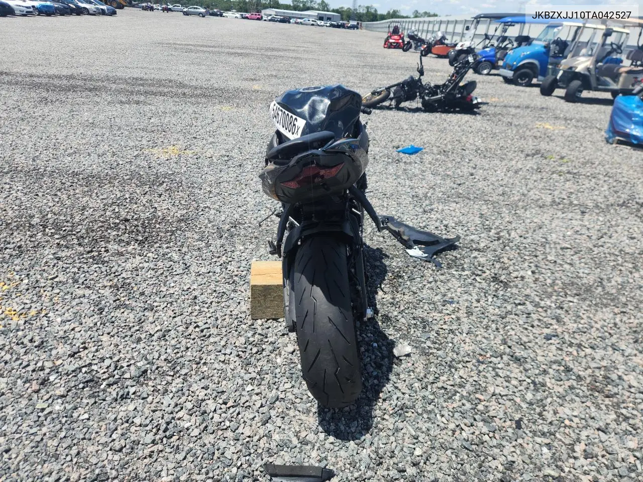 2026 Kawasaki Zx636 K VIN: JKBZXJJ10TA042527 Lot: 54670086