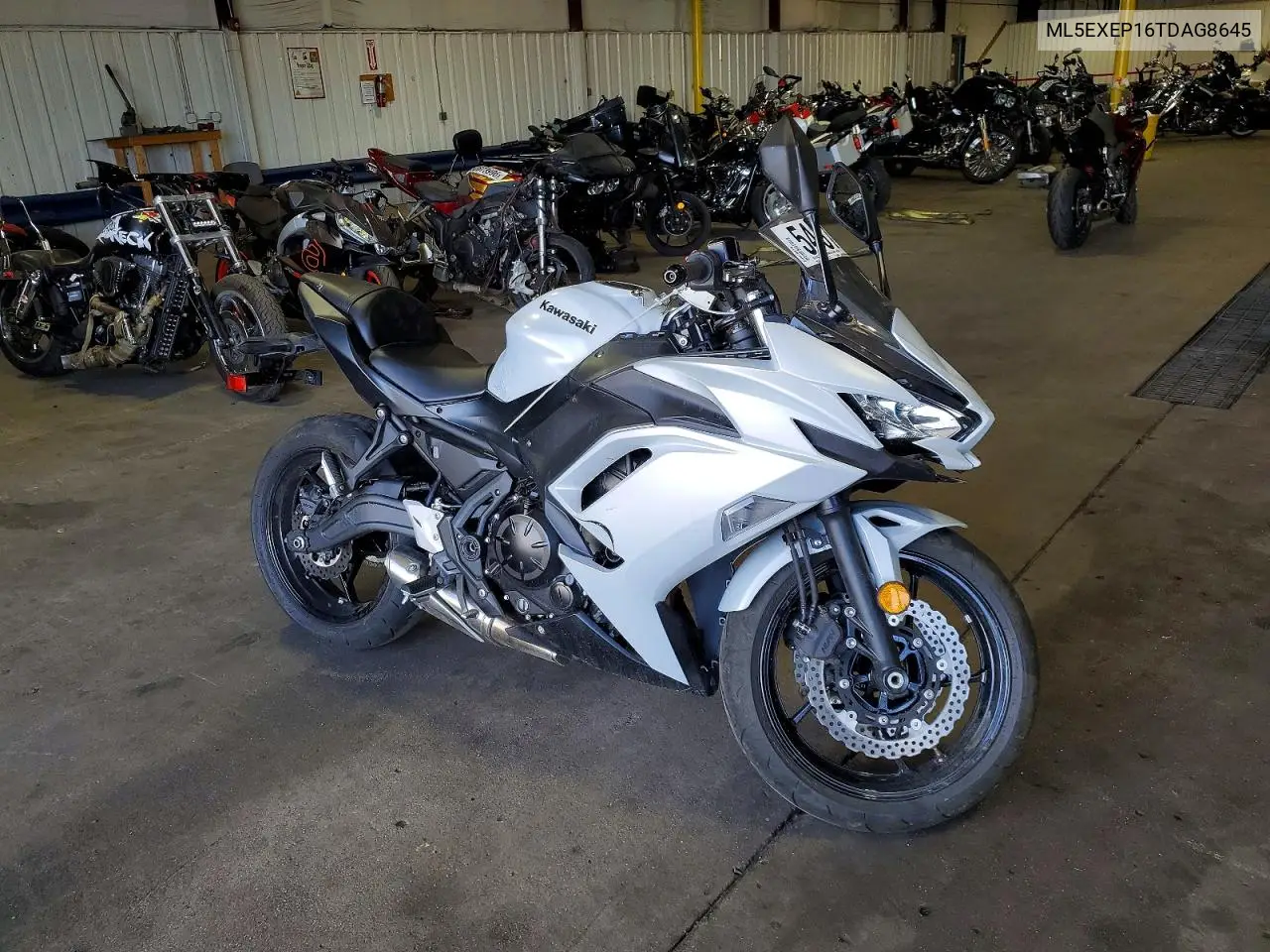 2026 Kawasaki Ex650 P VIN: ML5EXEP16TDAG8645 Lot: 54676846