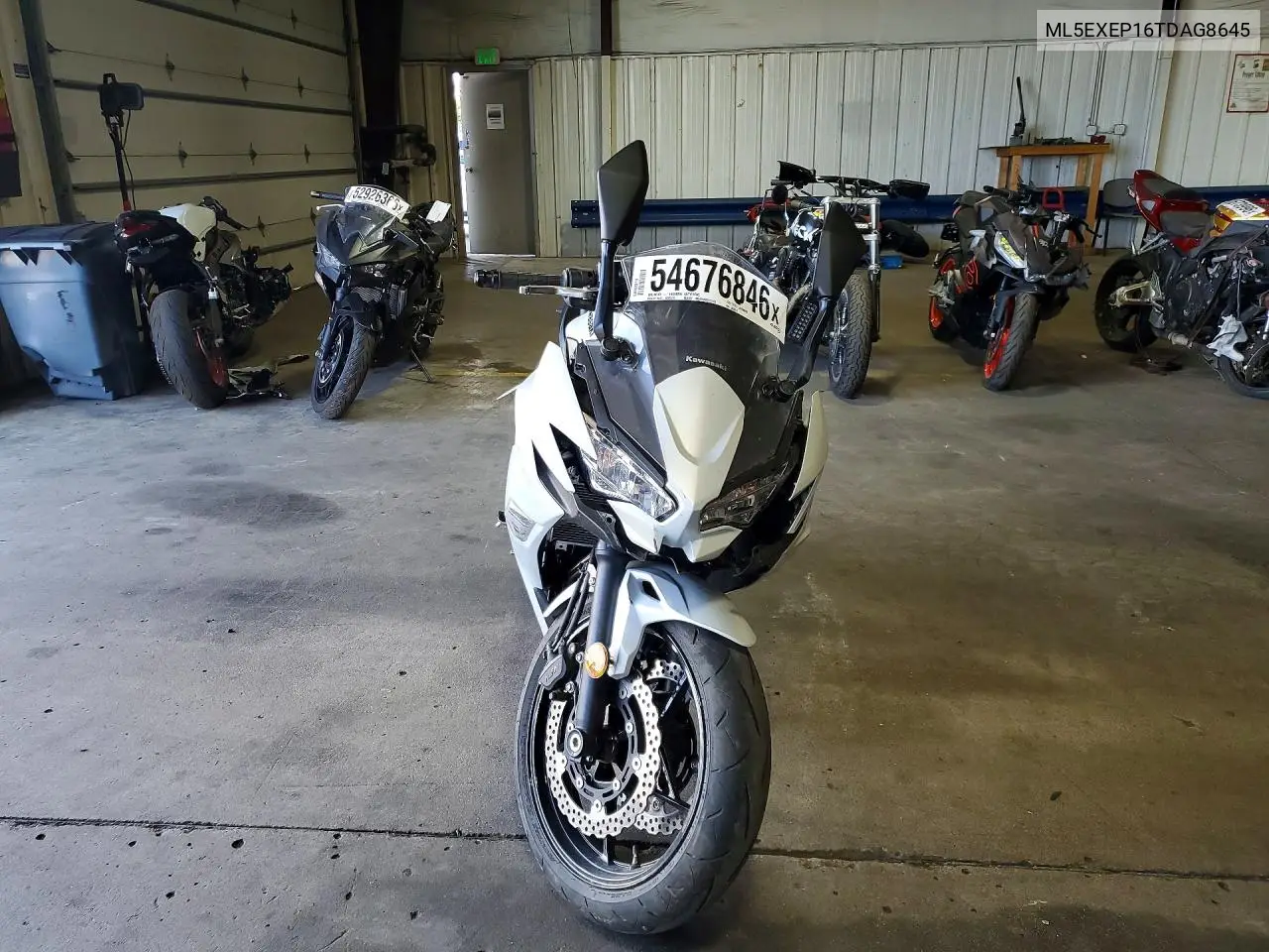 2026 Kawasaki Ex650 P VIN: ML5EXEP16TDAG8645 Lot: 54676846
