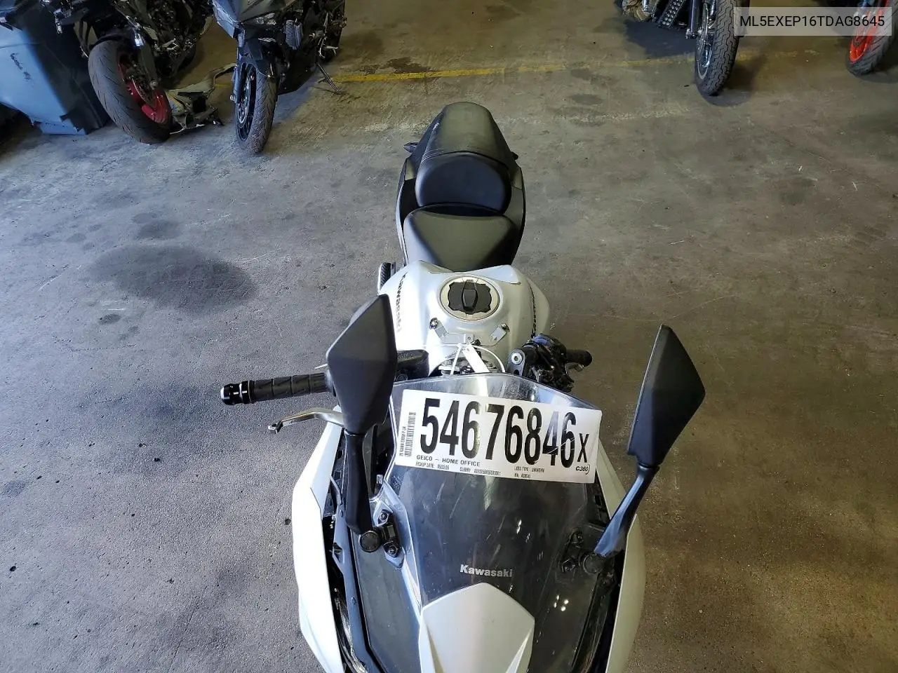 2026 Kawasaki Ex650 P VIN: ML5EXEP16TDAG8645 Lot: 54676846