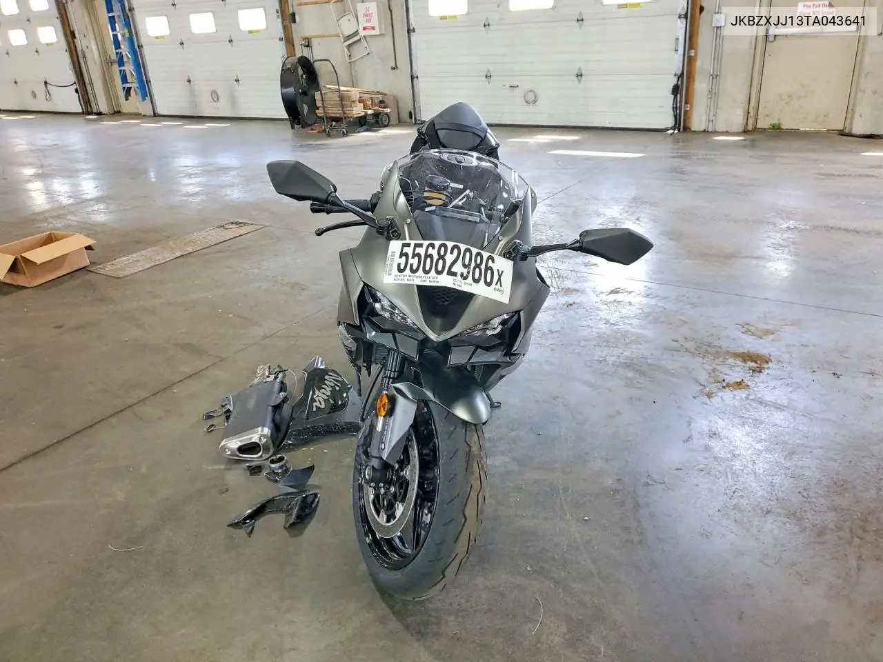 2026 Kawasaki Zx636 K VIN: JKBZXJJ13TA043641 Lot: 55682986