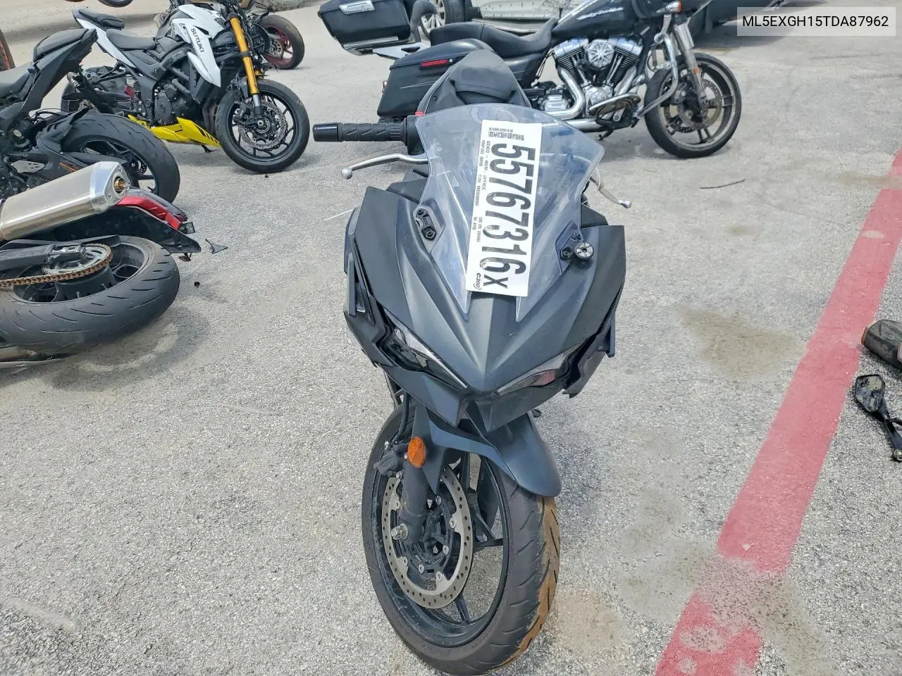 2026 Kawasaki Ex500 H VIN: ML5EXGH15TDA87962 Lot: 55767316
