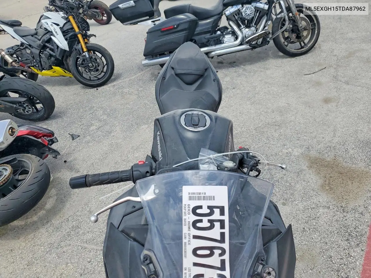 2026 Kawasaki Ex500 H VIN: ML5EXGH15TDA87962 Lot: 55767316