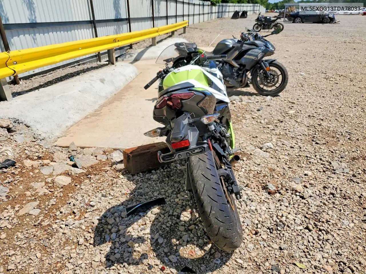 2026 Kawasaki Ex500 VIN: ML5EXGG13TDA78033 Lot: 57341446