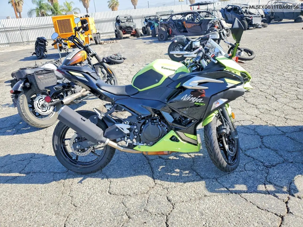 2026 Kawasaki Ex500 VIN: ML5EXGG11TDA92156 Lot: 57695816