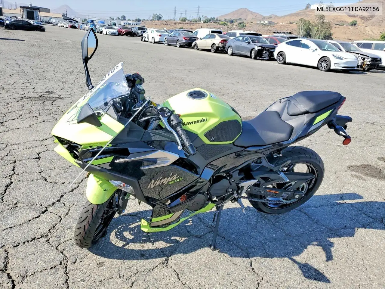 2026 Kawasaki Ex500 VIN: ML5EXGG11TDA92156 Lot: 57695816
