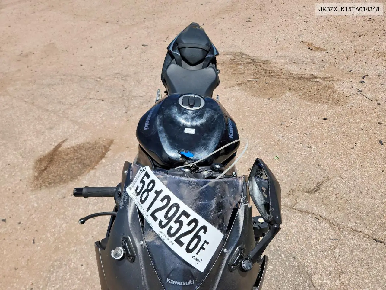 2026 Kawasaki Zx636 K VIN: JKBZXJK15TA014348 Lot: 58129526