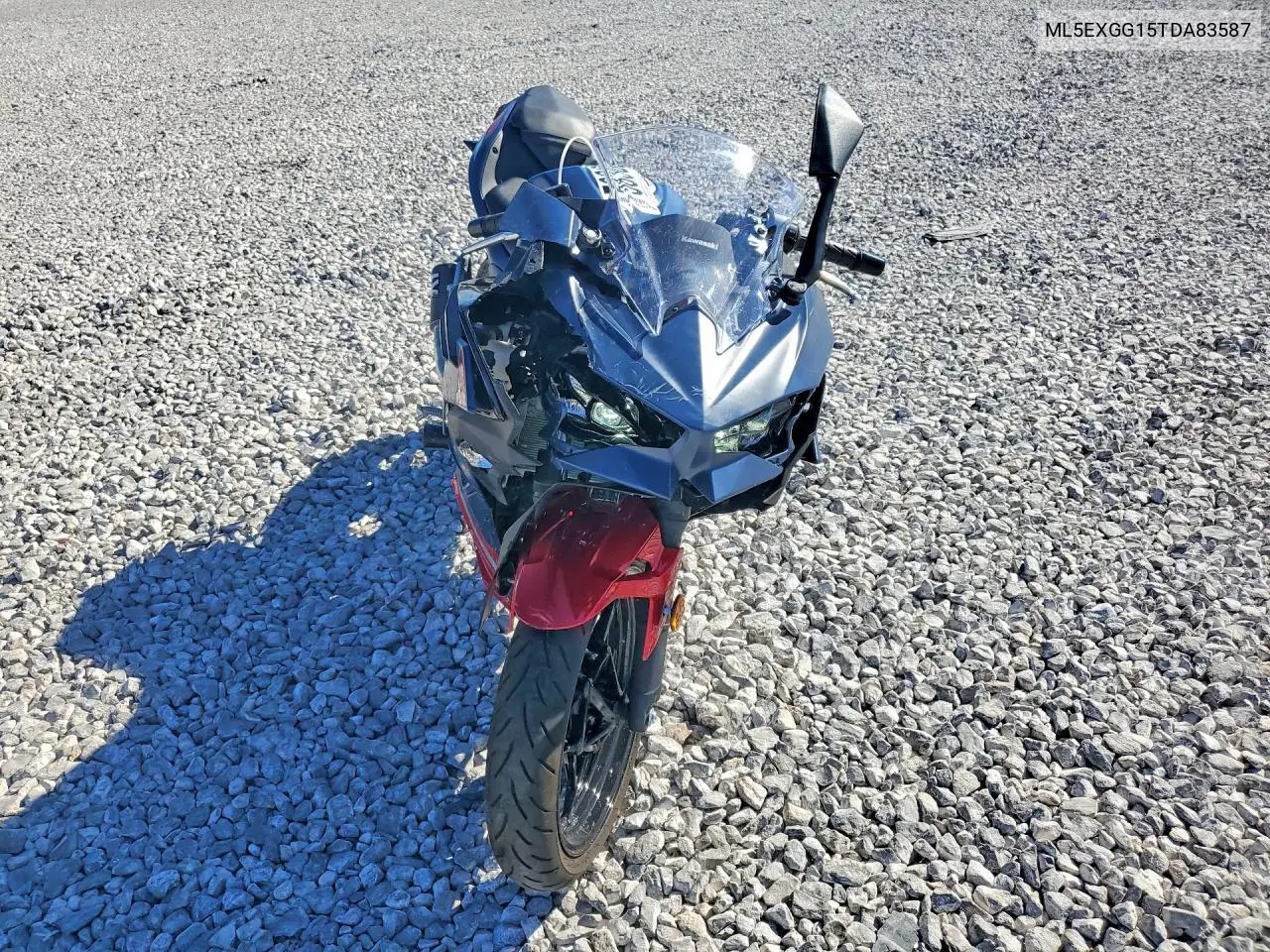 2026 Kawasaki Ex500 VIN: ML5EXGG15TDA83587 Lot: 58302716