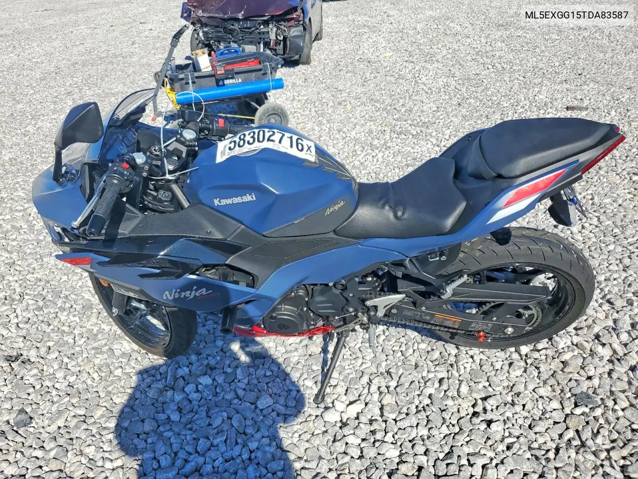 2026 Kawasaki Ex500 VIN: ML5EXGG15TDA83587 Lot: 58302716