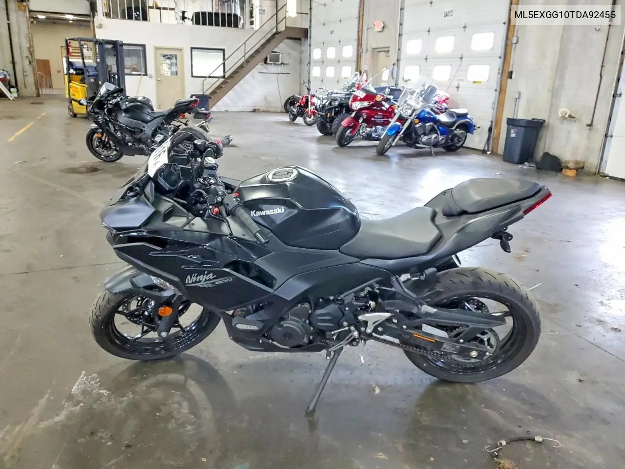 2026 Kawasaki Ex500 VIN: ML5EXGG10TDA92455 Lot: 58884616