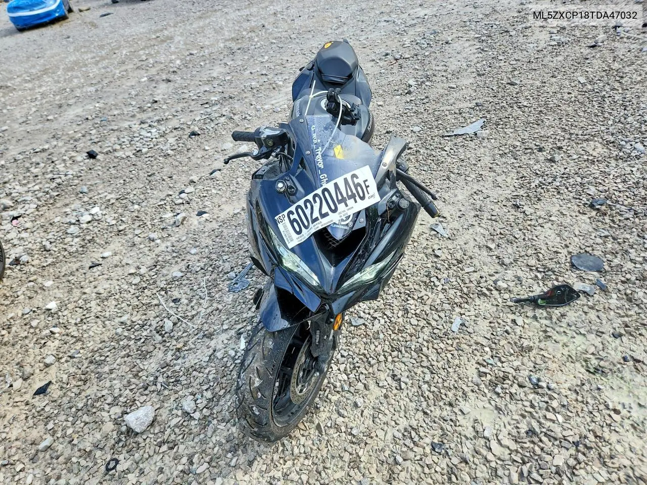 2026 Kawasaki Zx400 P VIN: ML5ZXCP18TDA47032 Lot: 60220446