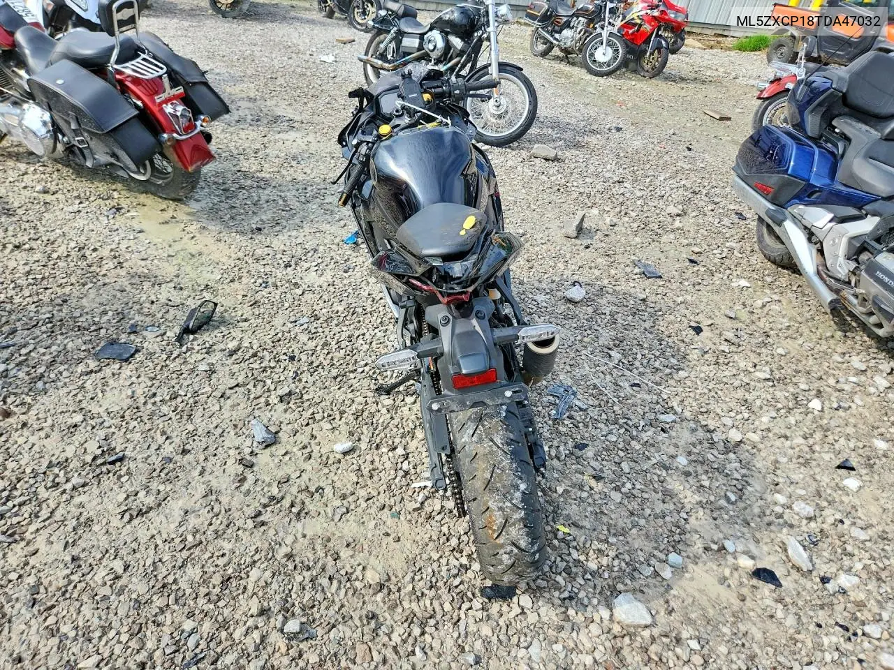 2026 Kawasaki Zx400 P VIN: ML5ZXCP18TDA47032 Lot: 60220446