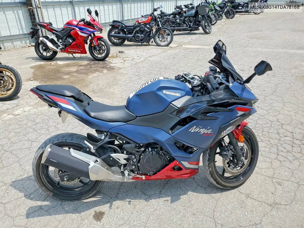 2026 Kawasaki 500 VIN: ML5EXGG14TDA78168 Lot: 60246056