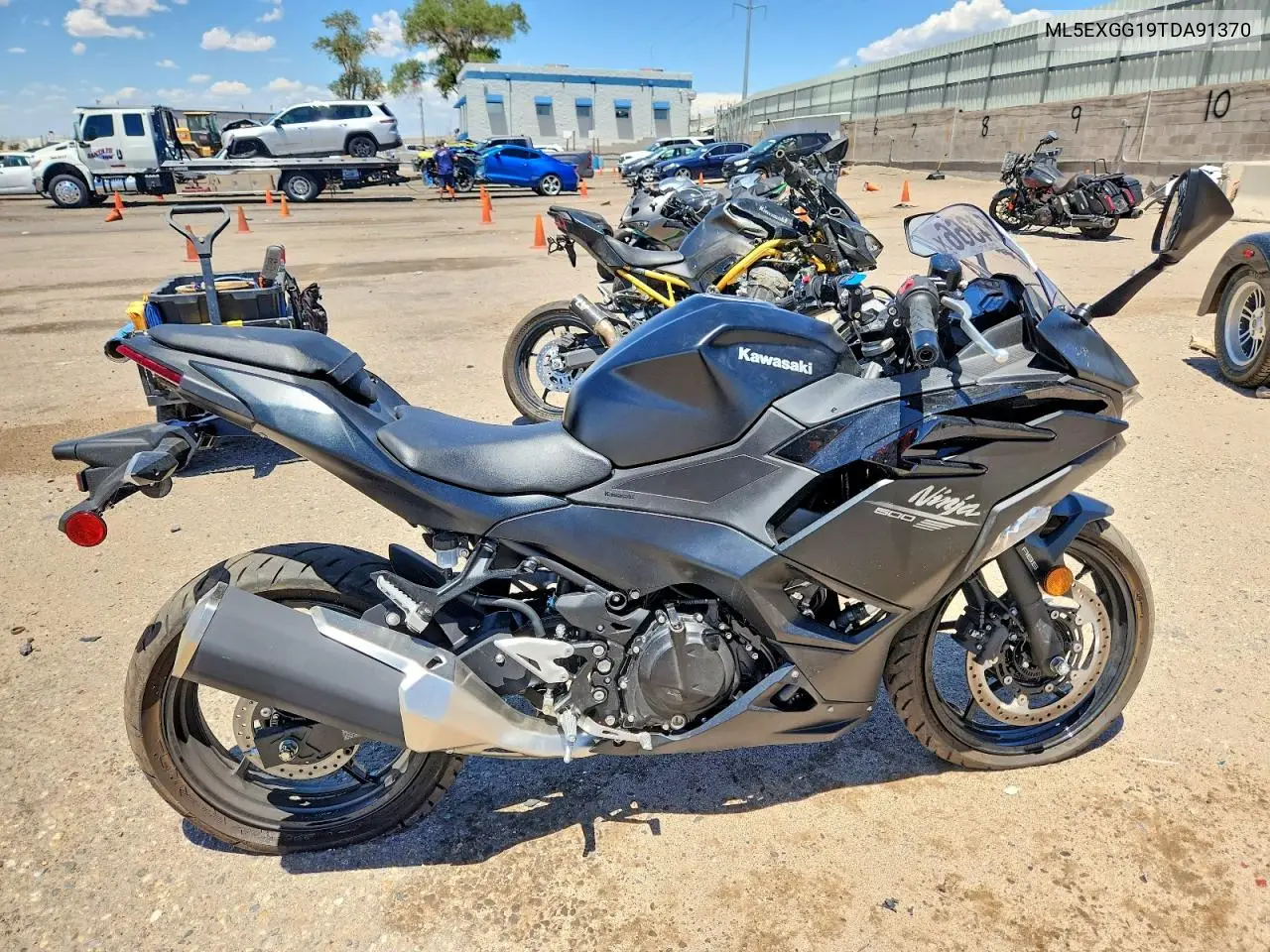 2026 Kawasaki Ex500 VIN: ML5EXGG19TDA91370 Lot: 60554366