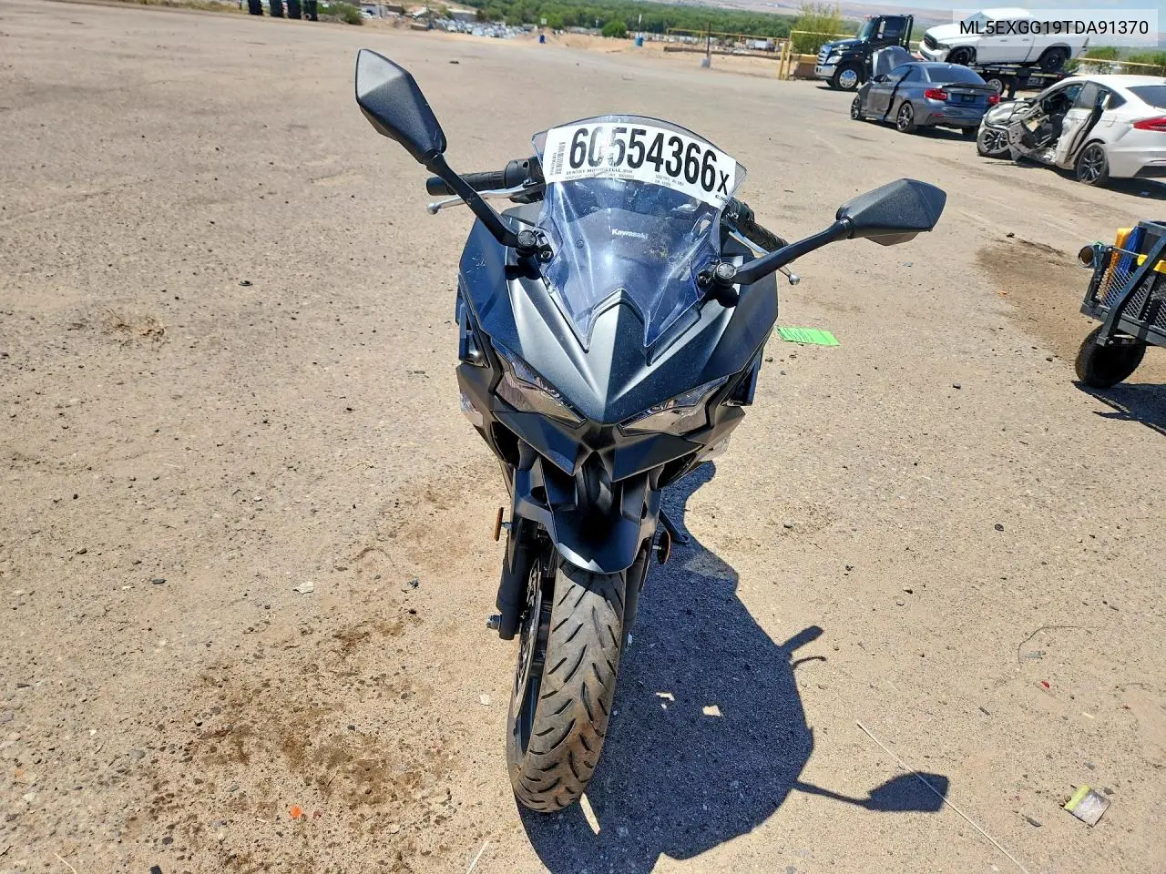 2026 Kawasaki Ex500 VIN: ML5EXGG19TDA91370 Lot: 60554366