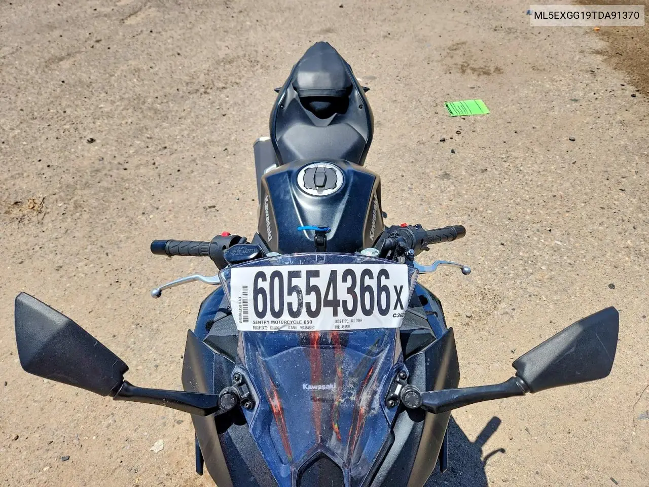 2026 Kawasaki Ex500 VIN: ML5EXGG19TDA91370 Lot: 60554366