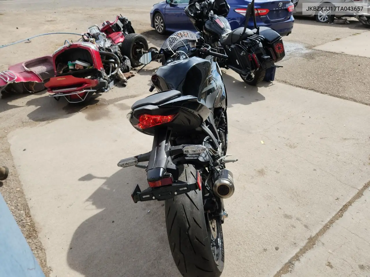 2026 Kawasaki Zx636 K VIN: JKBZXJJ17TA043657 Lot: 61342966