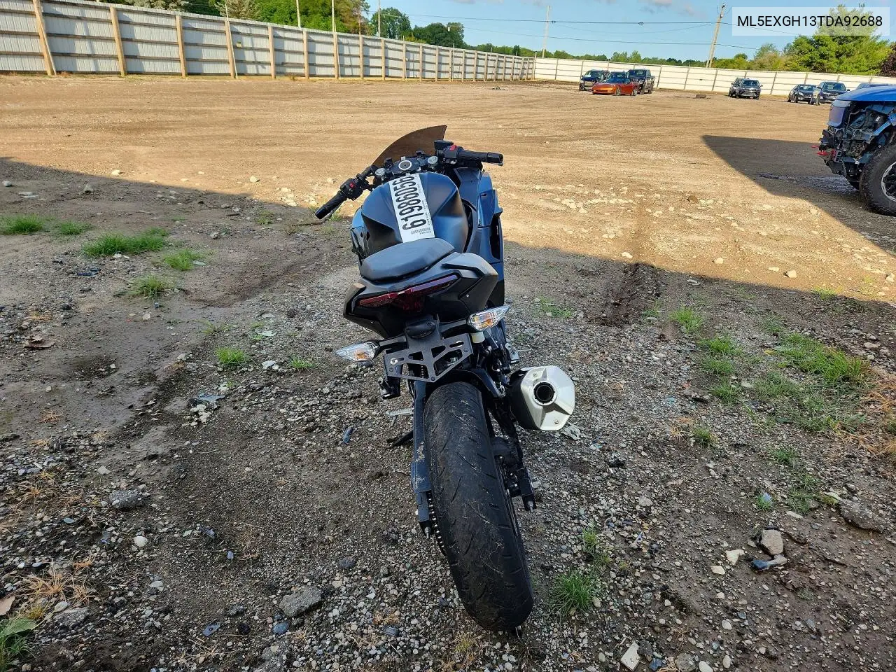 2026 Kawasaki Ex500 H VIN: ML5EXGH13TDA92688 Lot: 61986056