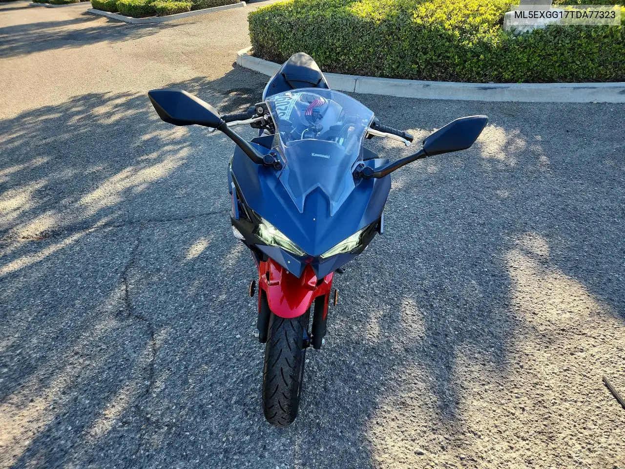 2026 Kawasaki Ex500 VIN: ML5EXGG17TDA77323 Lot: 62096296