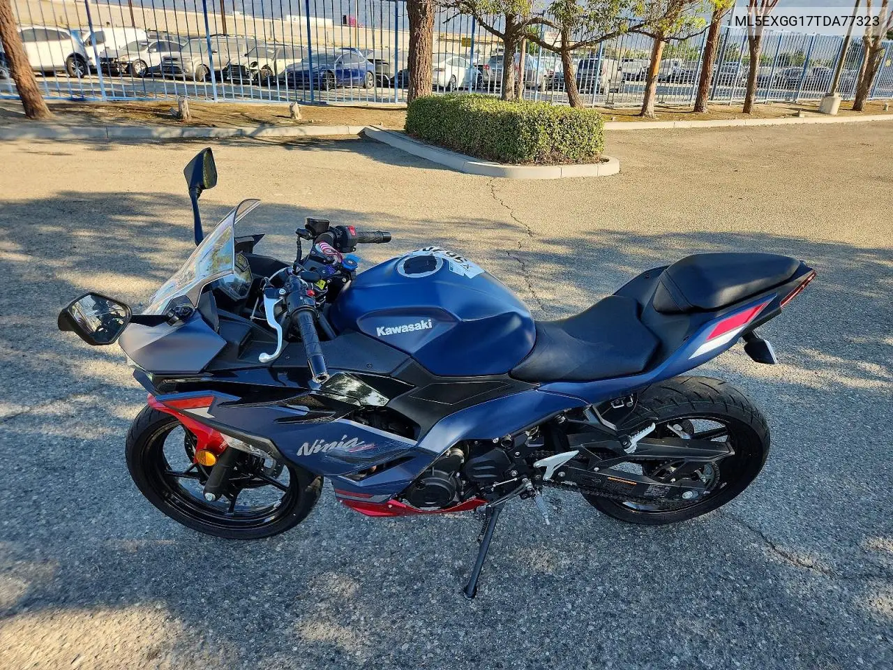 2026 Kawasaki Ex500 VIN: ML5EXGG17TDA77323 Lot: 62096296