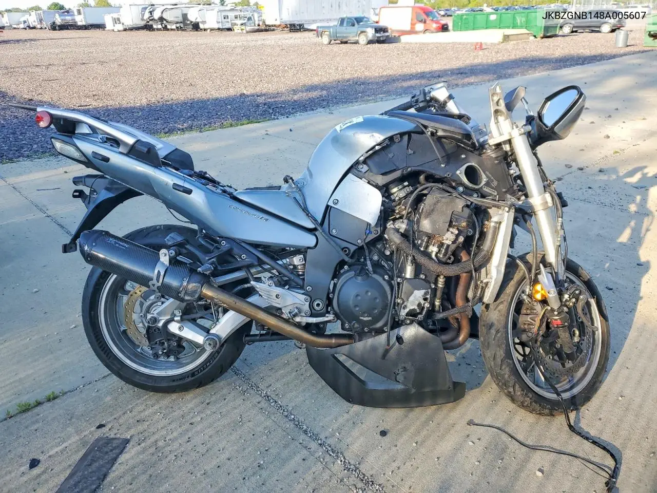 2008 Kawasaki Zg1400 B VIN: JKBZGNB148A005607 Lot: 53106116