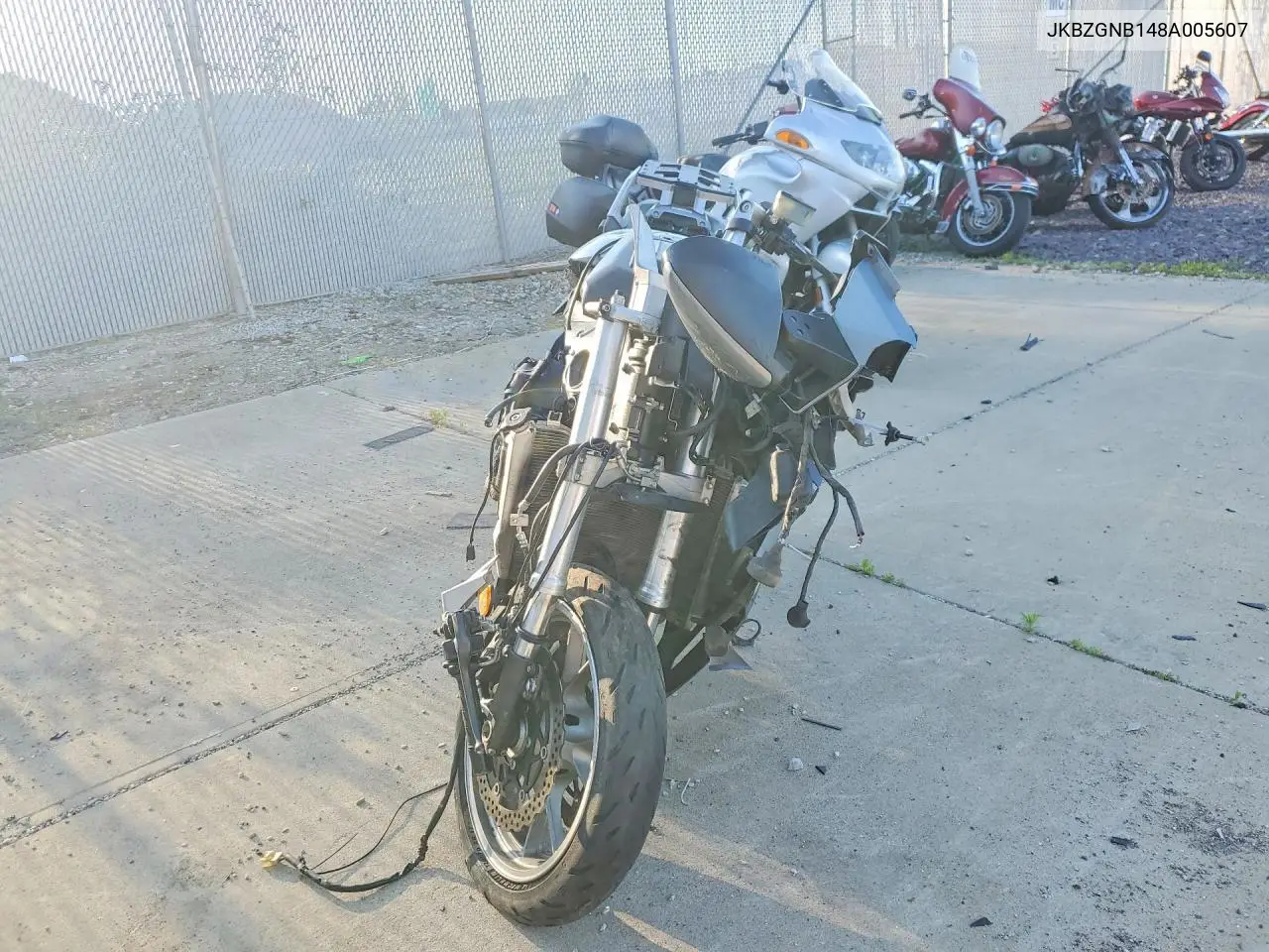 2008 Kawasaki Zg1400 B VIN: JKBZGNB148A005607 Lot: 53106116