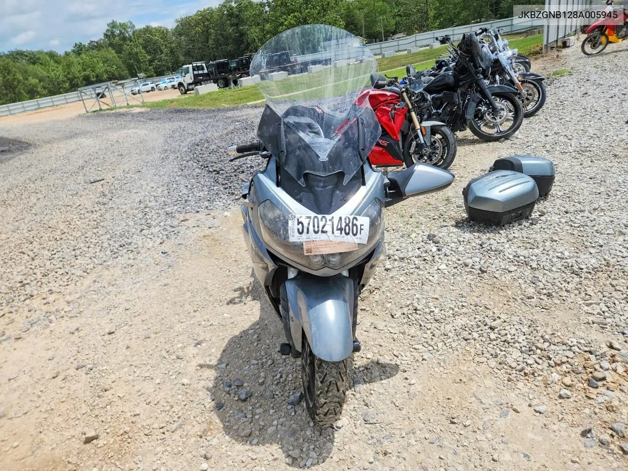 2008 Kawasaki Zg1400 B VIN: JKBZGNB128A005945 Lot: 57021486
