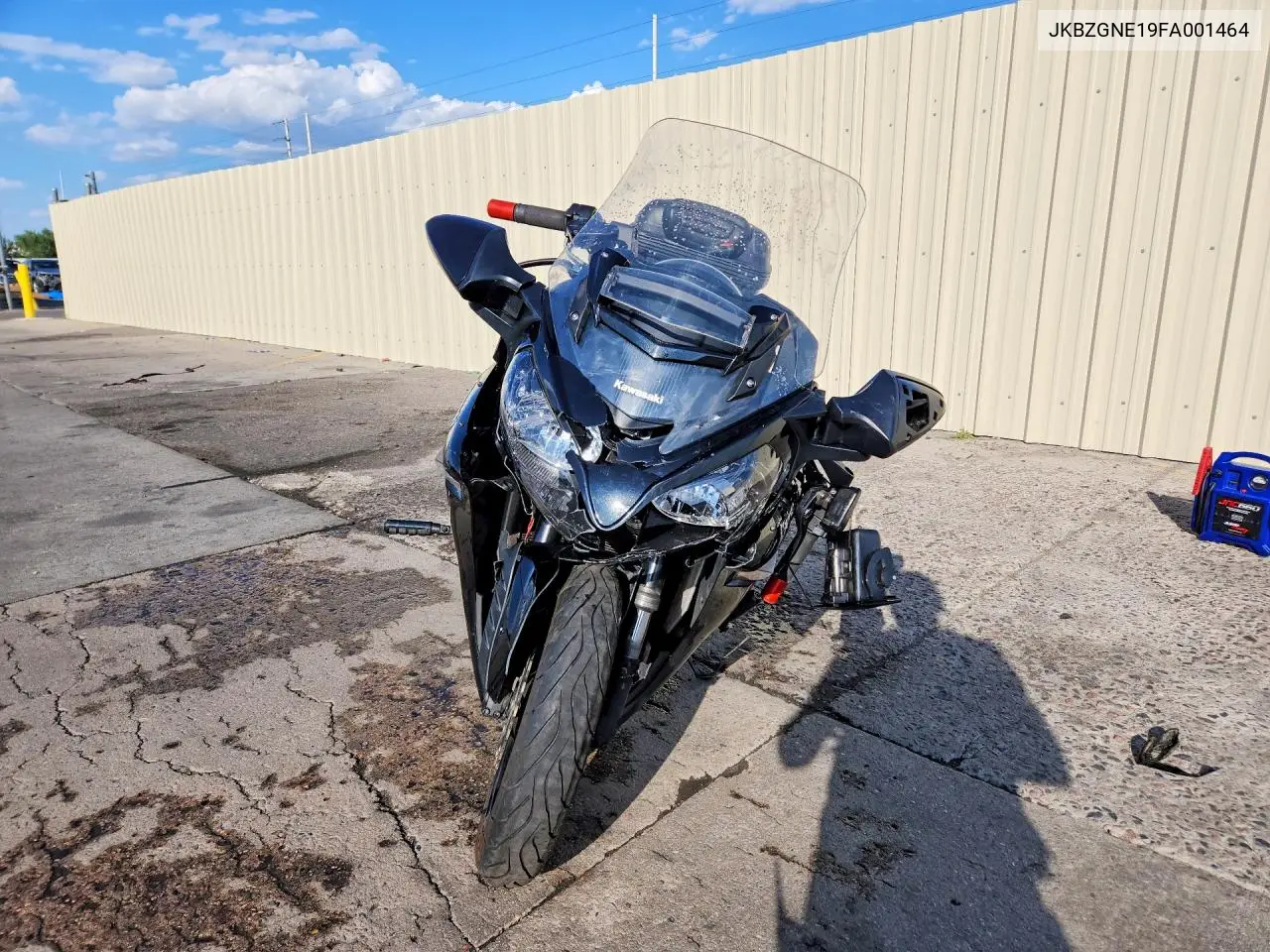 2015 Kawasaki Zg1400 E VIN: JKBZGNE19FA001464 Lot: 60526336
