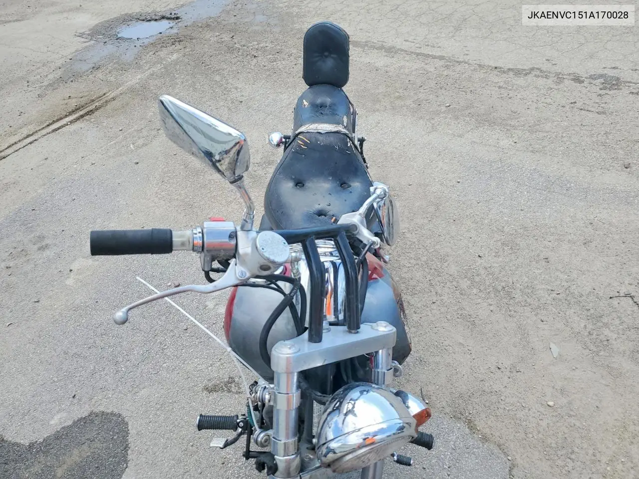 2001 Kawasaki Vulcan 500 VIN: JKAENVC151A170028 Lot: 60569076