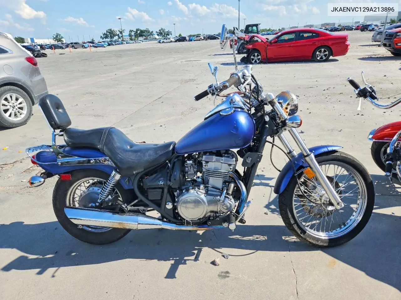 2009 Kawasaki En500 C VIN: JKAENVC129A213896 Lot: 60219596
