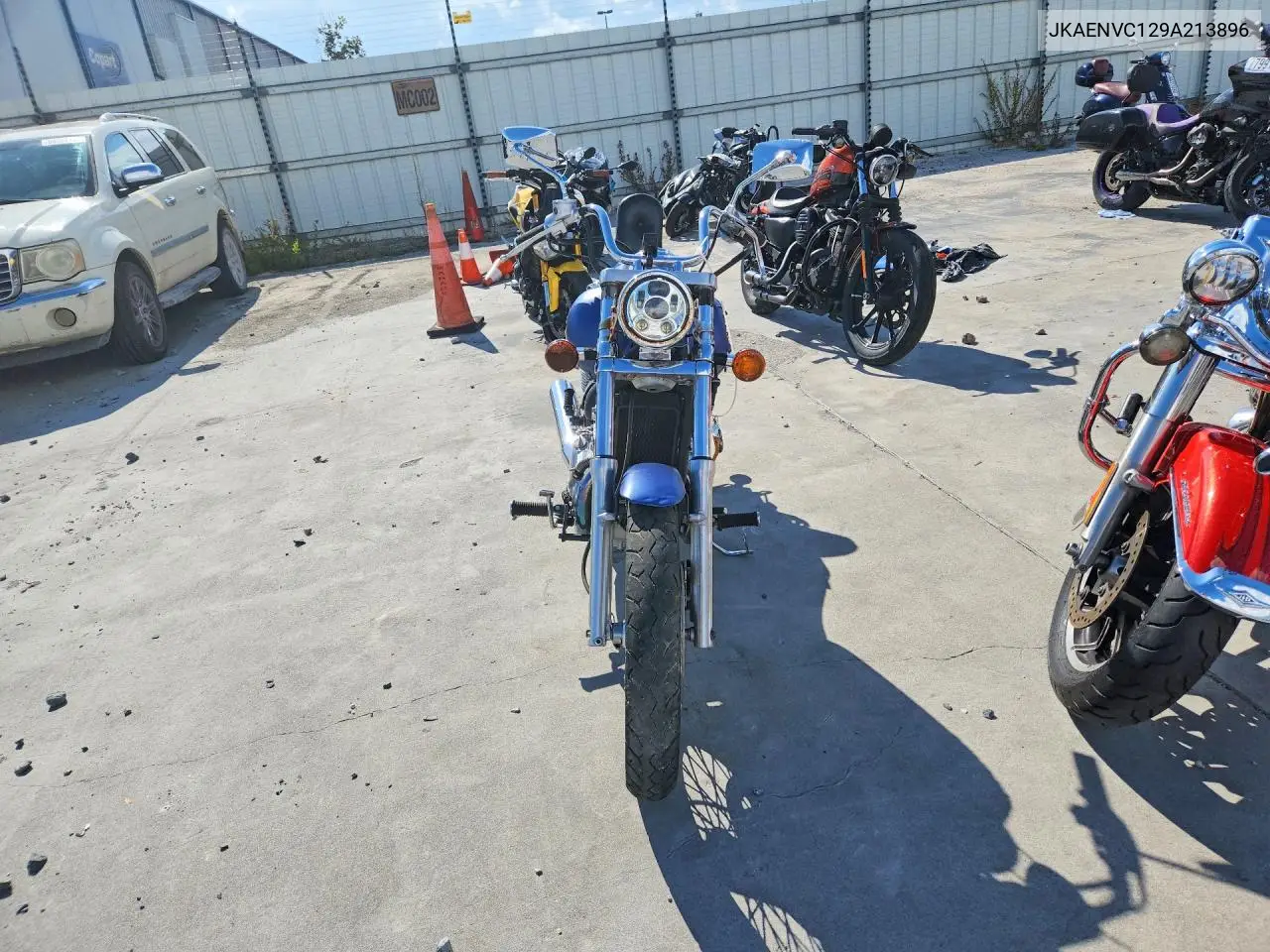 2009 Kawasaki En500 C VIN: JKAENVC129A213896 Lot: 60219596
