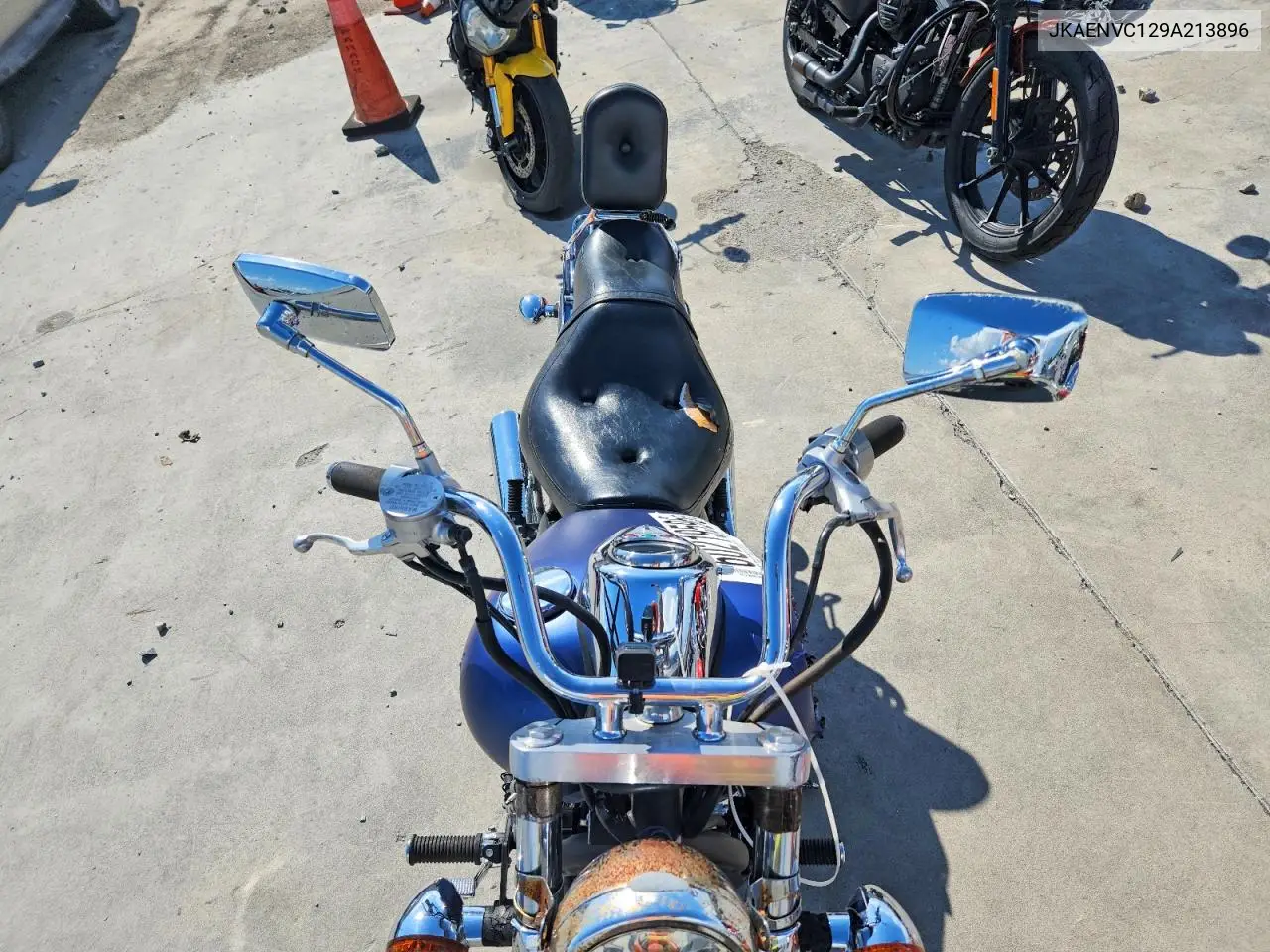2009 Kawasaki En500 C VIN: JKAENVC129A213896 Lot: 60219596