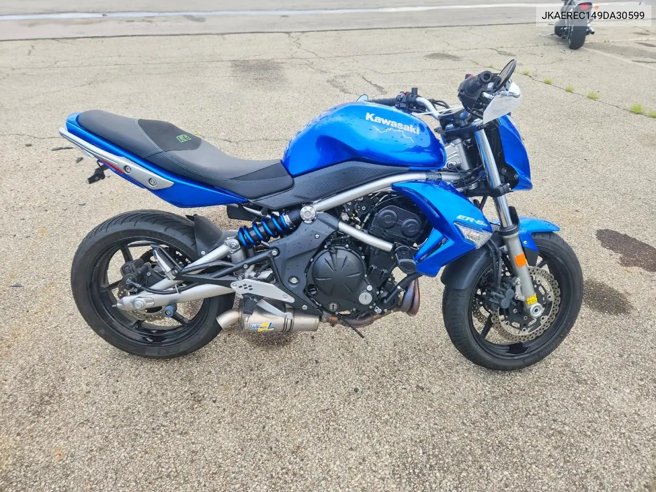 2009 Kawasaki Er650 C VIN: JKAEREC149DA30599 Lot: 60406526