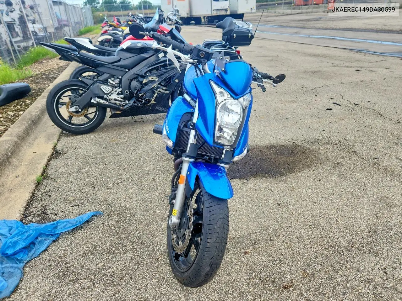 2009 Kawasaki Er650 C VIN: JKAEREC149DA30599 Lot: 60406526