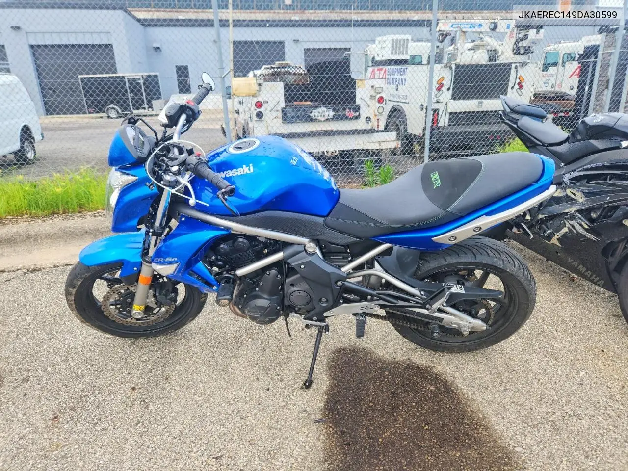 2009 Kawasaki Er650 C VIN: JKAEREC149DA30599 Lot: 60406526