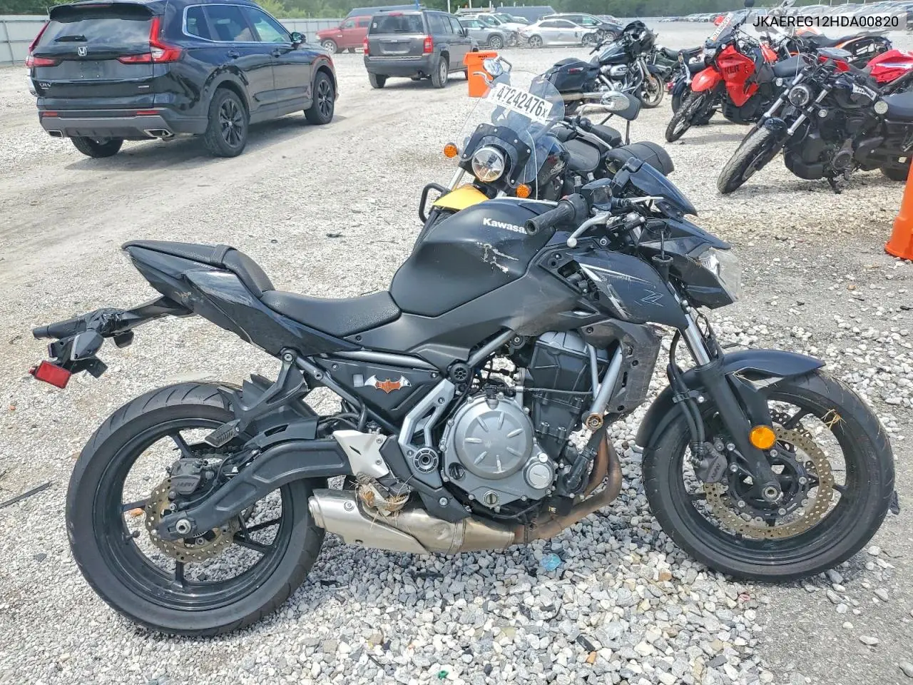 2017 Kawasaki Er650 G VIN: JKAEREG12HDA00820 Lot: 54515706
