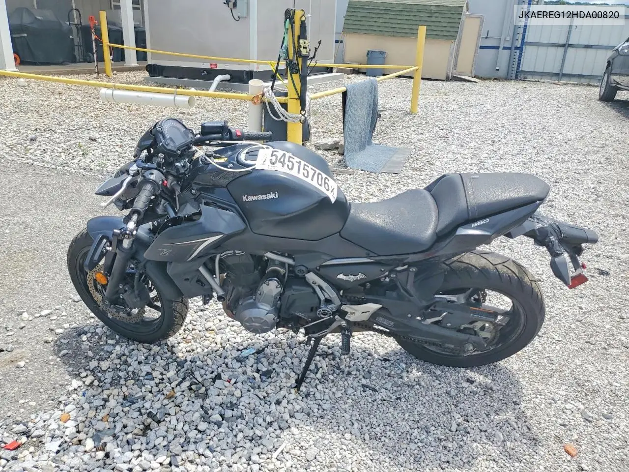 2017 Kawasaki Er650 G VIN: JKAEREG12HDA00820 Lot: 54515706