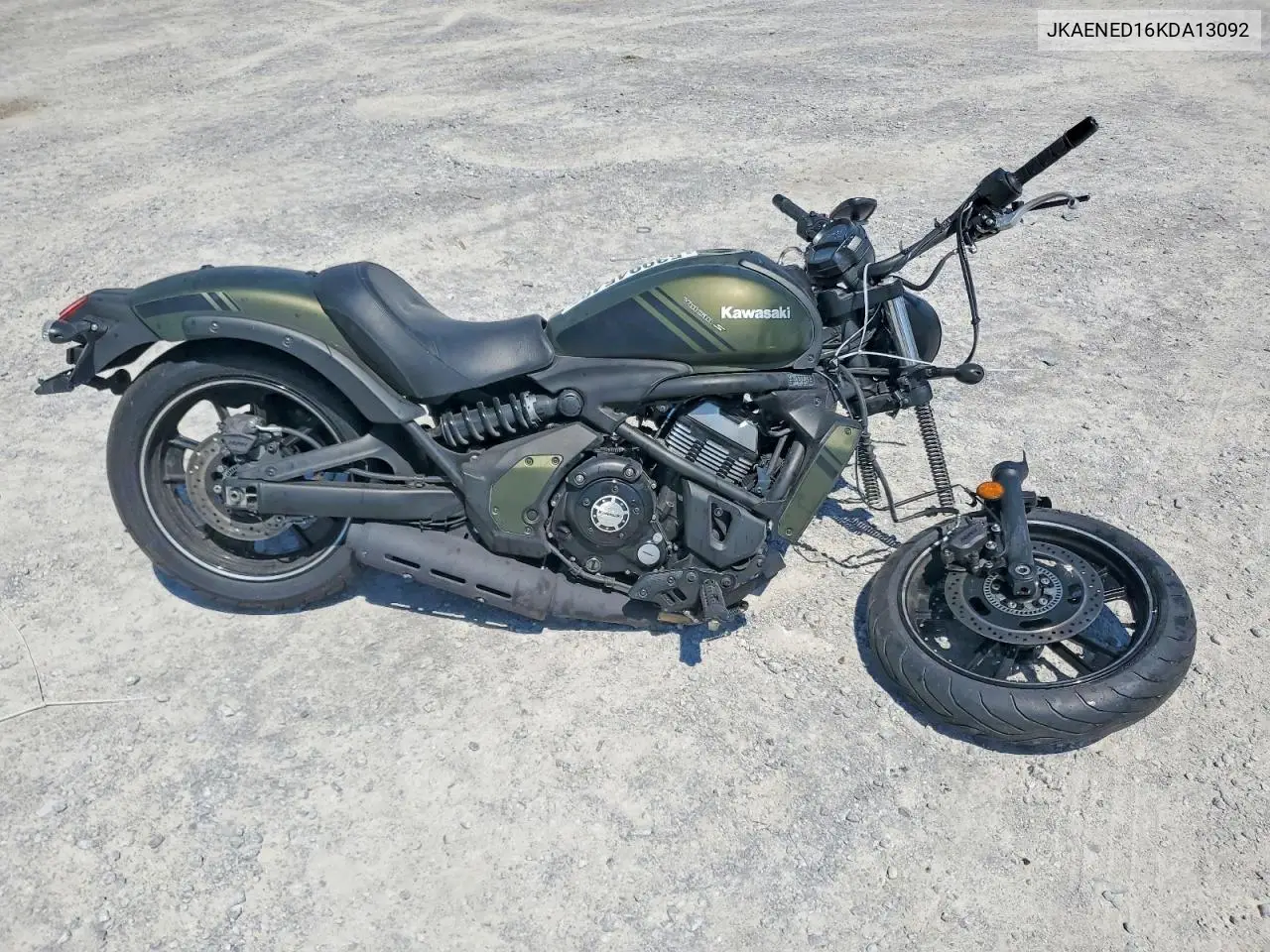 2019 Kawasaki En650 D VIN: JKAENED16KDA13092 Lot: 53994546