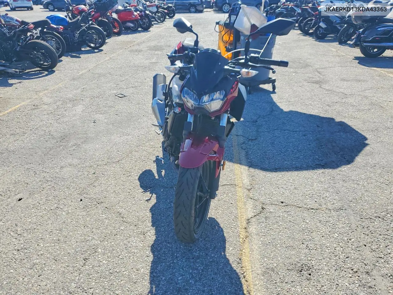 2019 Kawasaki Er400 D VIN: JKAERKD13KDA43363 Lot: 55835376