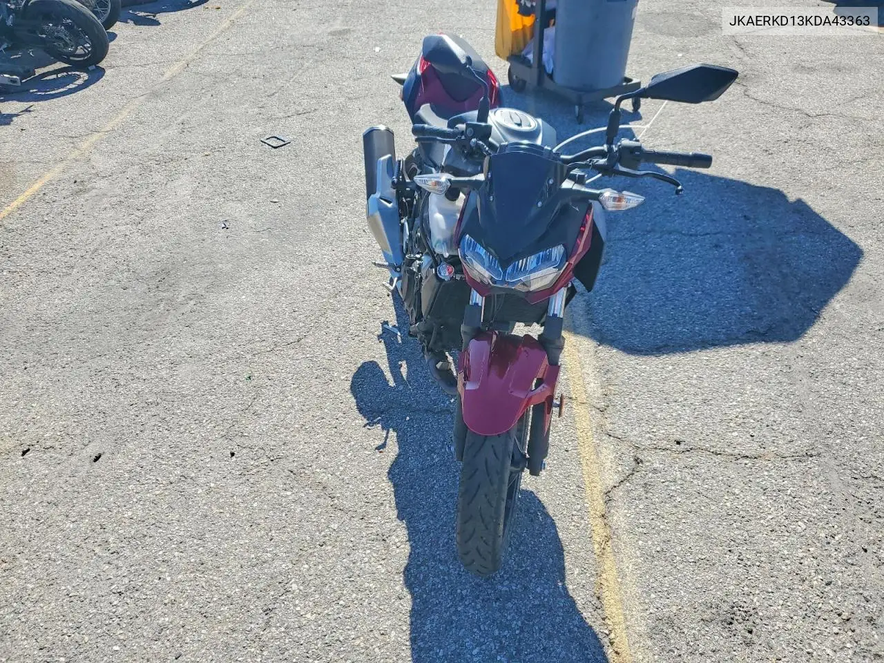 2019 Kawasaki Er400 D VIN: JKAERKD13KDA43363 Lot: 55835376