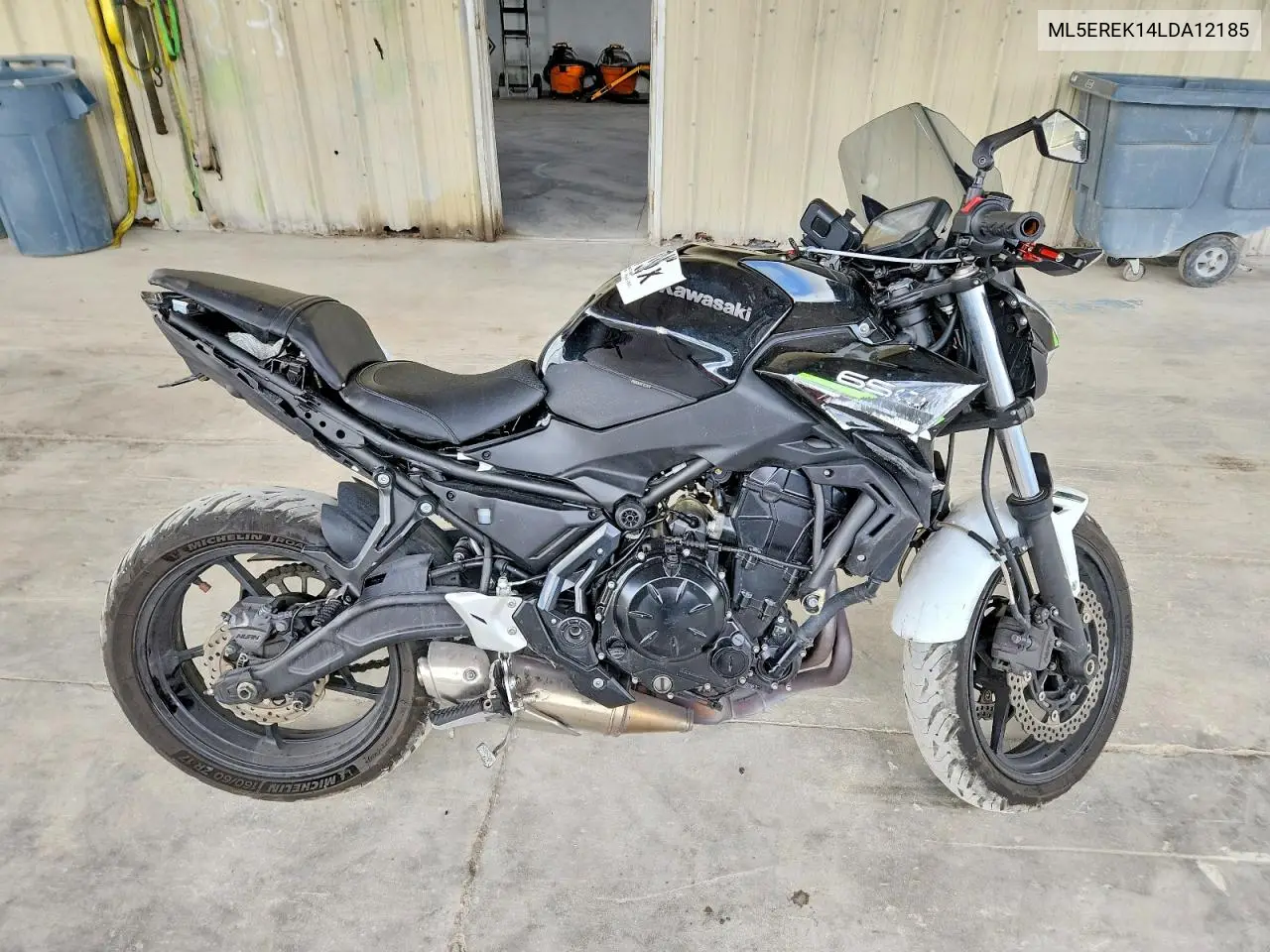 2020 Kawasaki Er650 K VIN: ML5EREK14LDA12189 Lot: 57923436