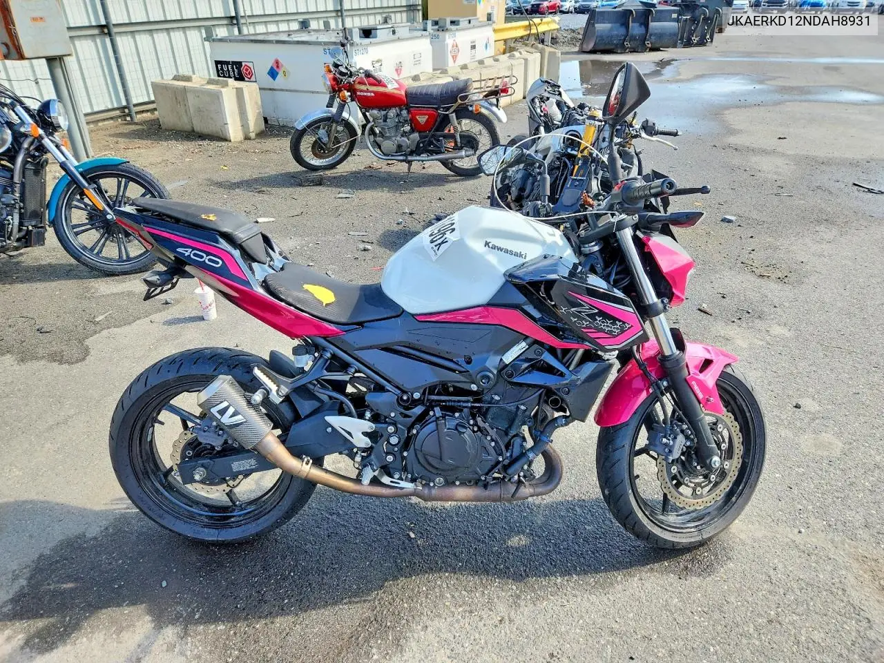 2022 Kawasaki Er400 D VIN: JKAERKD12NDAH8931 Lot: 41961696